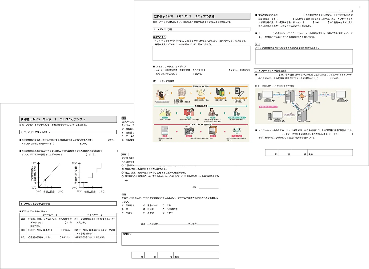 高校の指導資料セットです。めったに手に入りませんので是非どうぞ。 デジタルデータ編｜教授資料（令和8年度版教科書用）｜高等学校 情報