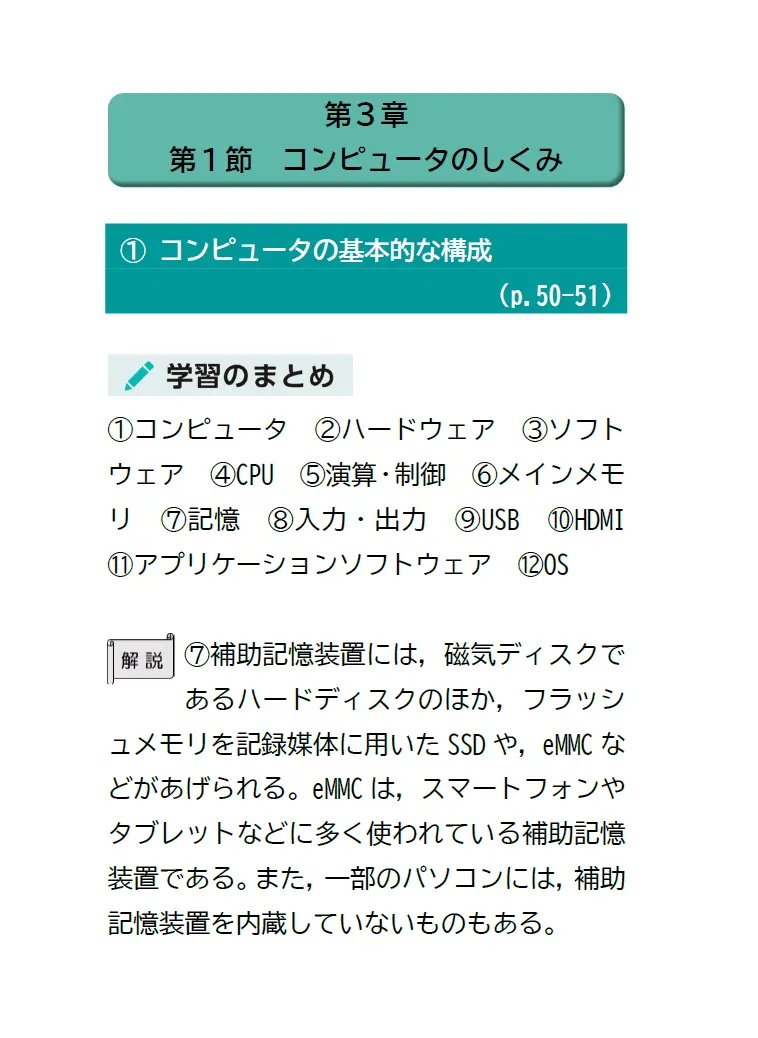 情報Ⅰ 図解と実習