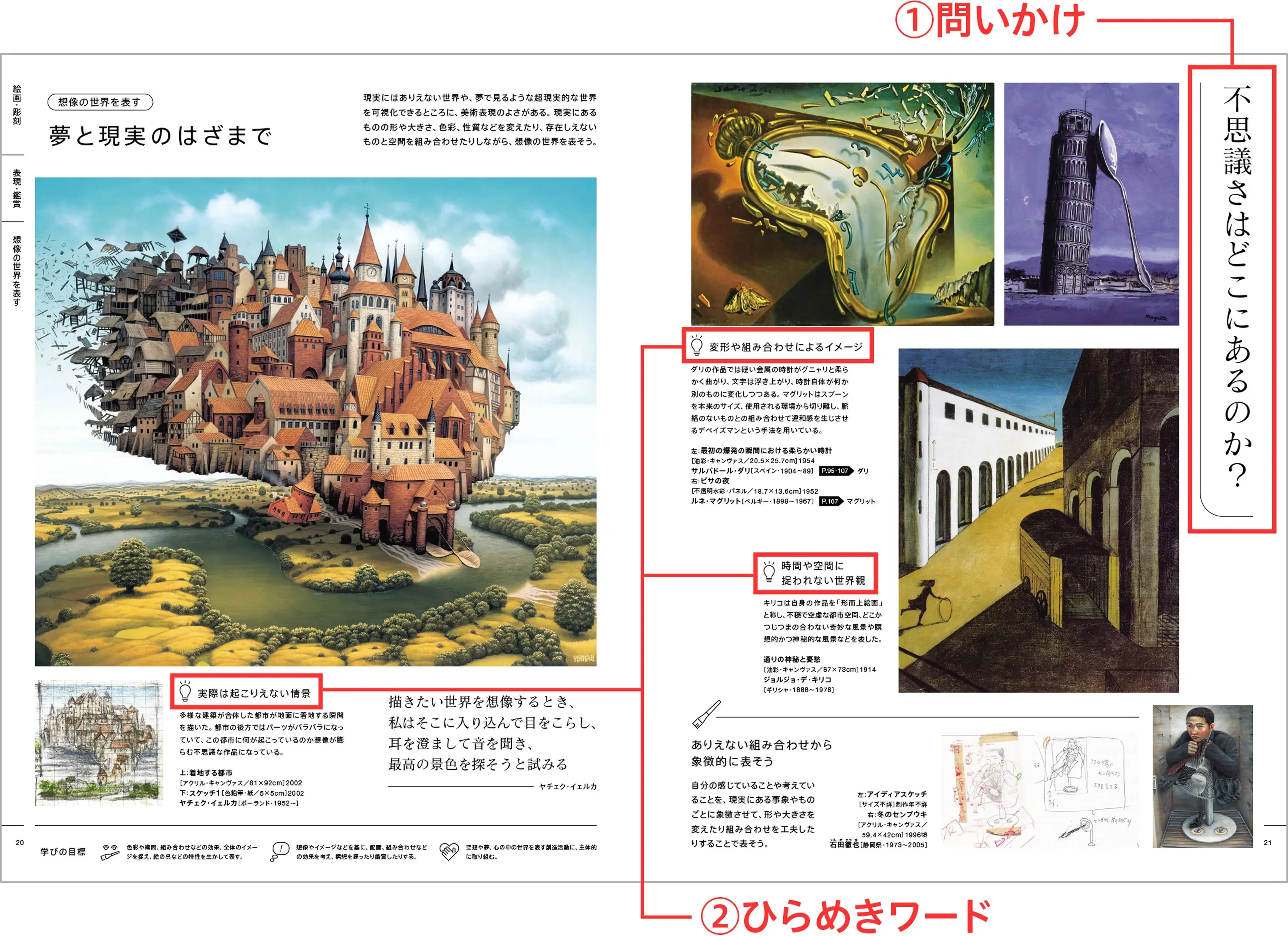 P.20・21　夢と現実のはざまで