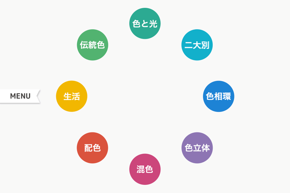 デジタル教材 色彩入門 デジタル教科書 教材 日本文教出版