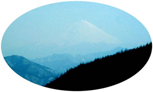 柳沢峠の富士山