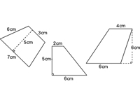 図形の面積：面積の求め方を考えよう（第５学年）