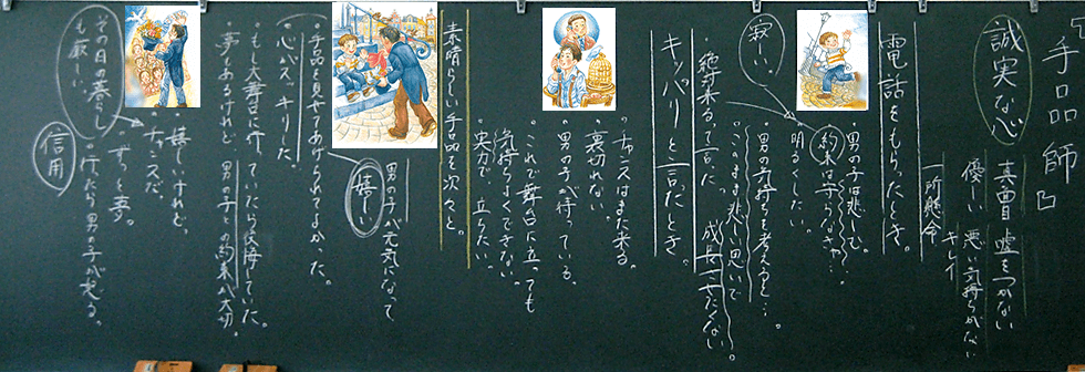 板書の工夫とポイント 第4 6学年 小学校 道徳 My実践事例 日本文教出版