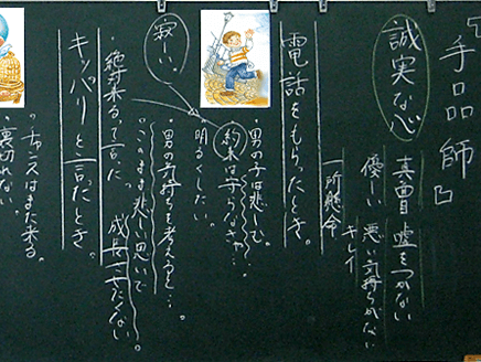 板書の工夫とポイント 第4 6学年 小学校 道徳 My実践事例 日本文教出版