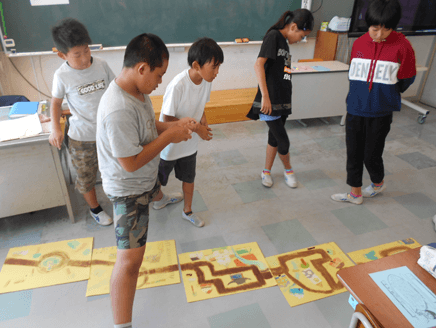 「つながる　つながる　みちとまち」（第6学年）