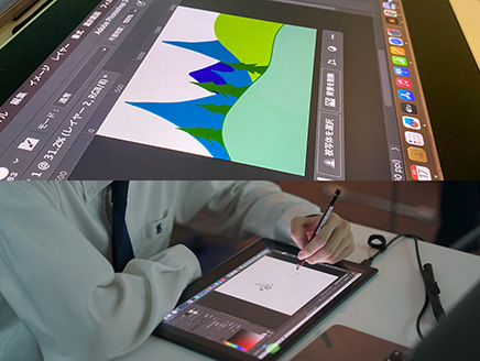 情報・美術教科横断型（STEAM型）授業「ボックスアート制作」（第1学年）