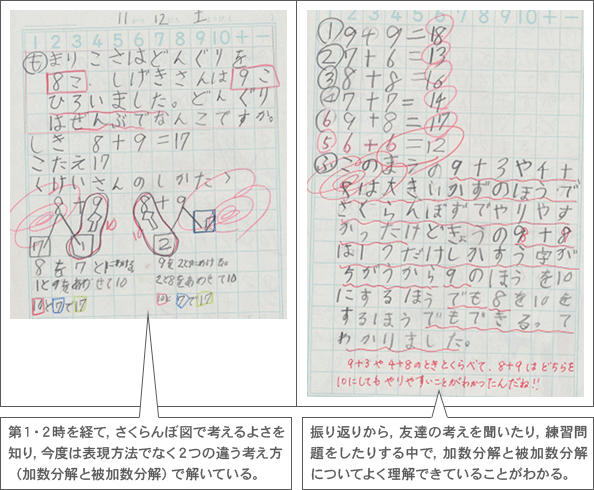 ひきざん 第１学年 小学校 算数 My実践事例 日本文教出版