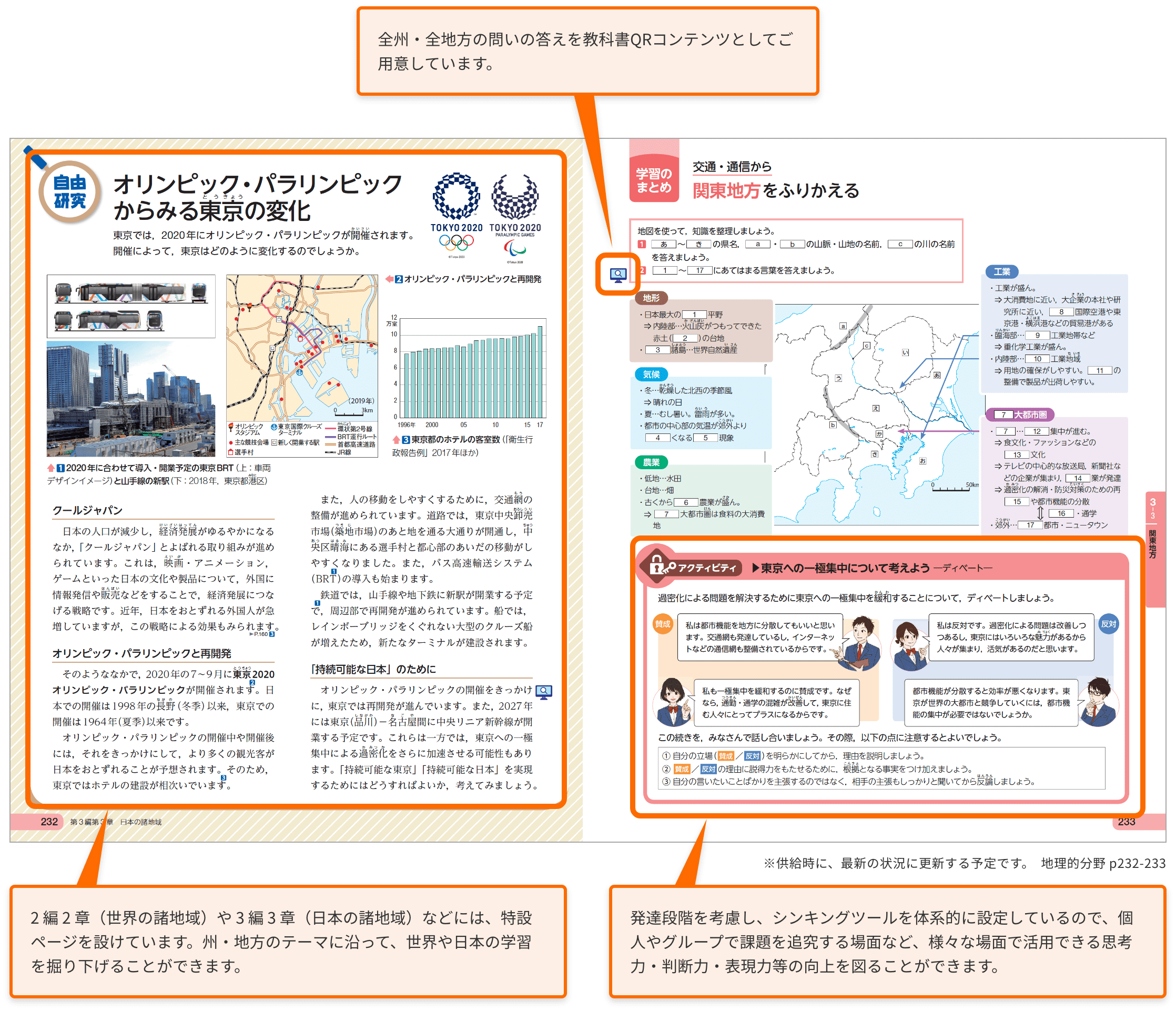 教科書のポイント（2）｜教科書｜中学校 社会 地理｜日本文教出版